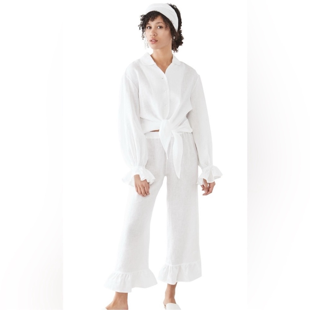 Sleeper Rumba Linen Lounge Suit - Picture 2 of 7